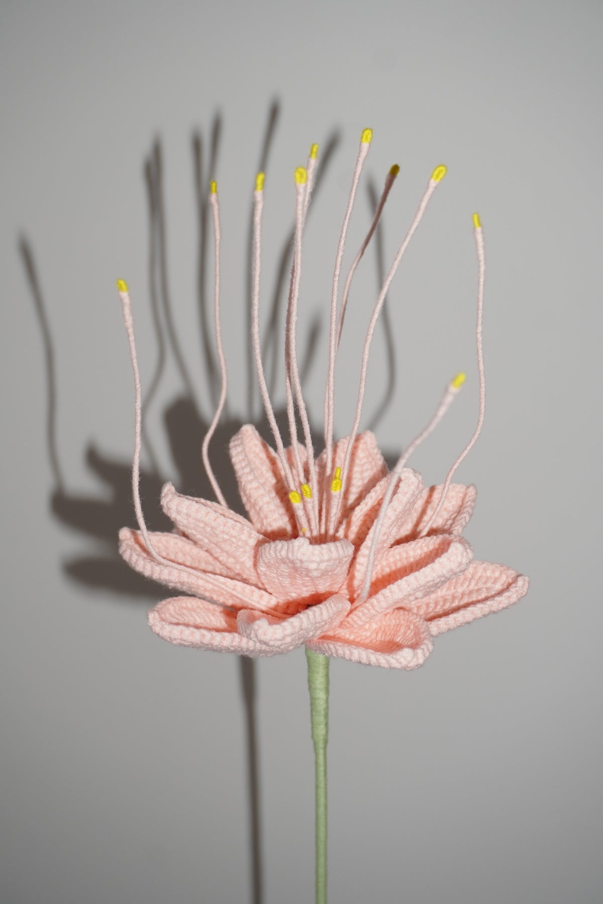Flor de Loto Tejida en Crochet color rosa – Olga's Gallery